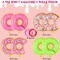 Donut Balloon Party Decoration, 8 Pcs Large Doughnut Foil Mylar Balloons, Candy Sprinkle Balloons for Donut Themed Birthday Party Donut Grow up Party Baby Shower
